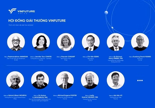 VinGroup запускает глобальную награду в области науки и технологий ảnh 2 VinGroup запускает глобальную награду в области науки и технологий ảnh 2