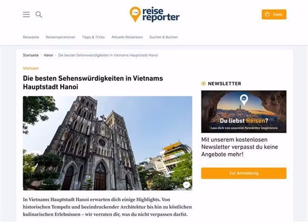 Немецкая газета представила уникальные достопримечательности Ханоя ảnh 1