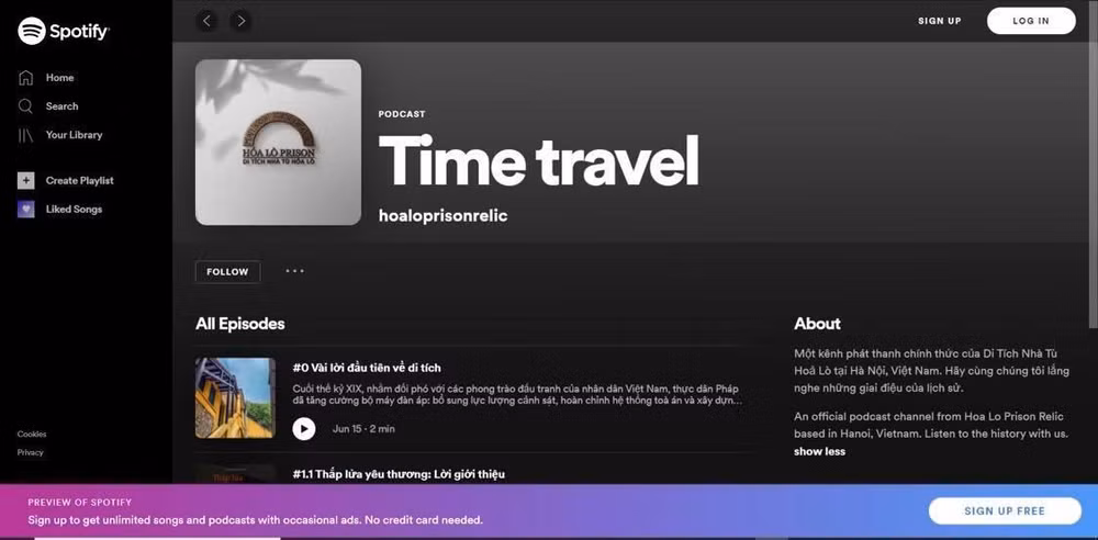 Запуск радиоканала Spotify исторического комплекса Тюрьмы Хоало ảnh 1