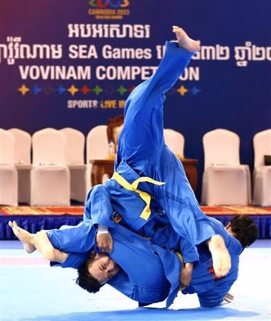 SEA Games 32: Вовинам Вьетнама продолжает пожинать «золото» ảnh 2
