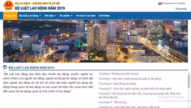 Министерство запустило сайт о Трудовом кодексе 2019 года ảnh 1
