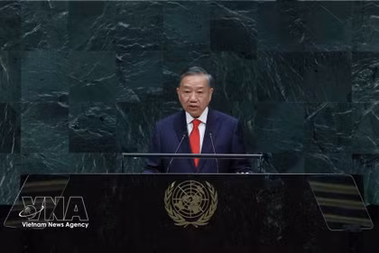 Генсек, Президент То Лам выступил на заседании высокого уровня 81-й сессии Генеральной Ассамблеи ООН (Фото: ВИА)