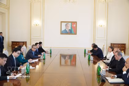 Вице-президент Вьетнама Во Тхи Ань Суан провела переговоры с Президентом Азербайджана Ильхамом Алиевым и первым вице-президентом Мехрибан Алиевой (Фото: ВИА)