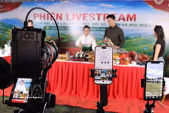 Прямая трансляция (livestream) по продвижению особой сельскохозяйственной продукции провинции Лайтяу на церемонии открытия серии мероприятий в сфере электронной коммерции «Повышаем статус особой продукции Лайтяу», приуроченных к Празднику независимости 2026 года. Фото: ВИА