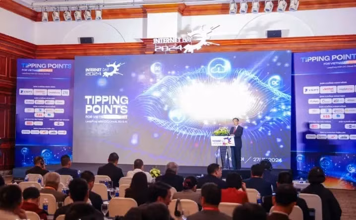 Конференция и выставка Internet Day 2024 открываются в Ханое 27 ноября. (Фото: baodautu.vn)