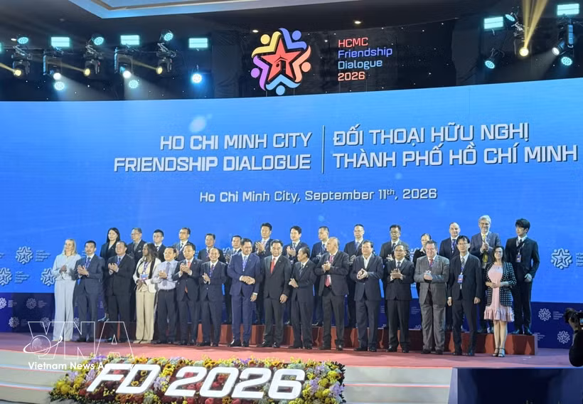 Делегаты на третьем Диалоге дружбы города Хошимина 2026 года. Фото: ВИА