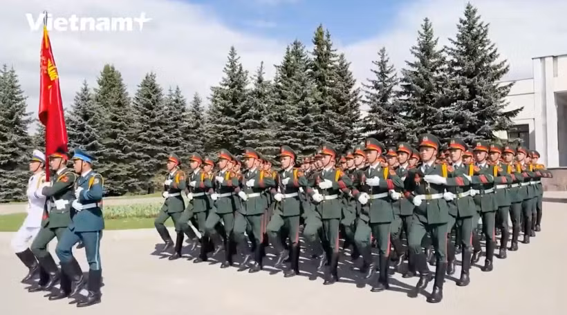 Вьетнамские военнослужащие активно тренируются в России. Фото: ВИА.
