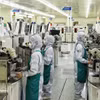 Современная производственная линия компании Hana Micron Vina Co., Ltd. со 100-процентным южнокорейским капиталом в городе Бакнинь. Фото: ВИА.