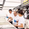 Производственная линия японской компании Onaga Co., Ltd. в HANSSIP. (Фото: nhandan.vn) 