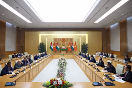 Премьер-министр Фам Минь Тьинь провёл встречу с Председателем Палаты представителей Иордании (Фото: ВИА)