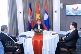 Премьер-министр Вьетнама провёл рабочий завтрак с премьер-министрами Камбоджи и Лаоса (Фото: ВИА)