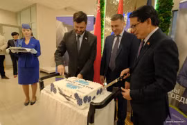 Открытие первого прямого авиарейса из Беларуси во Вьетнам