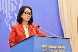 Официальный представитель Министерства иностранных дел Вьетнама Фам Тху Ханг.