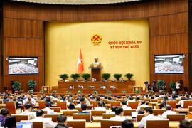 Общий вид 10-й сессии Национального собрания 15-го созыва ( Фото: ВИА)
