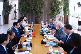 Премьер-министр Вьетнама Фам Минь Тьинь провёл встречу с Президентом Бразилии Луисом Инасиу Лулой да Силвой