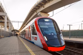 По МЦД Московского метрополитена курсирует самый молодой парк пригородных поездов в Европе (Фото: Мэр Москвы)
