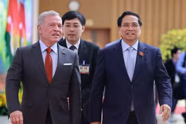 Премьер-министр Фам Минь Тьинь провёл встречу с королём Иордании Абдаллой II ибн Аль-Хусейном (Фото: ВИА)