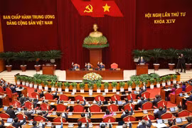 Утром 5 октября 2026 года в столице Ханое состоялось торжественное открытие 4-го пленума ЦК КПВ XIV созыва (Фото: ВИА)