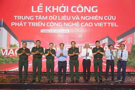 Группа компаний Viettel начала строительство ЦОД в Танфучунг, район Кучи, г. Хошимин (Фото: ВИА)